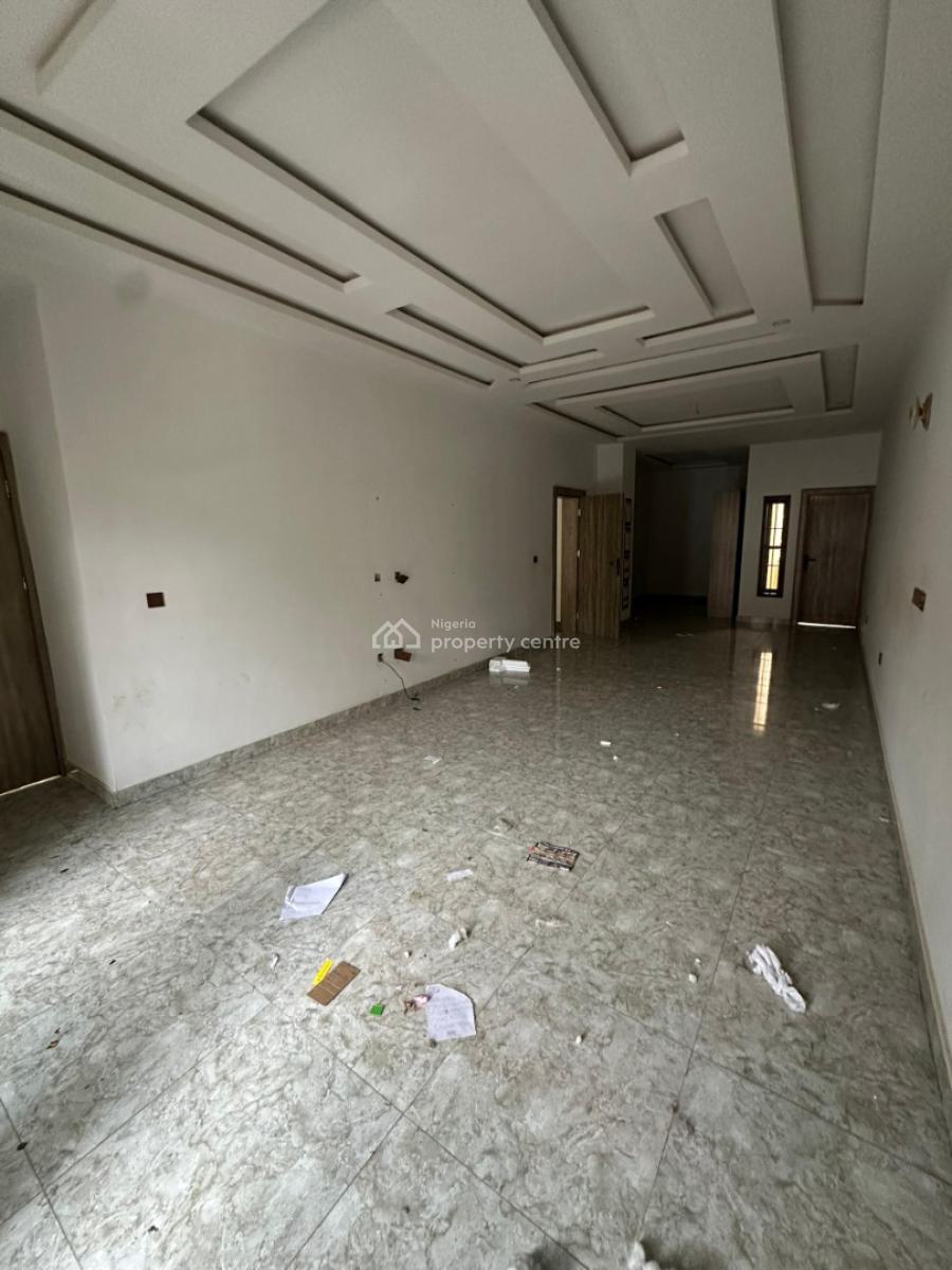 Well Finished 3 Bedrooms Terraced Duplex with Bq, Close to Catholic Church, Life Camp, Abuja, Terraced Duplex for Rent