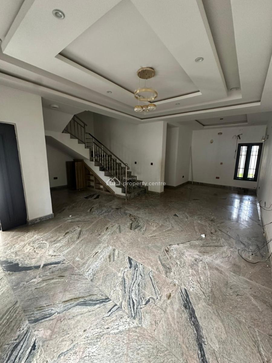 Well Finished 3 Bedrooms Terraced Duplex with Bq, Close to Catholic Church, Life Camp, Abuja, Terraced Duplex for Rent