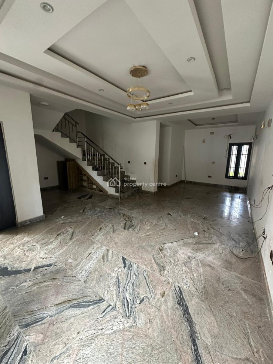 Well Finished 3 Bedrooms Terraced Duplex with Bq, Close to Catholic Church, Life Camp, Abuja, Terraced Duplex for Rent