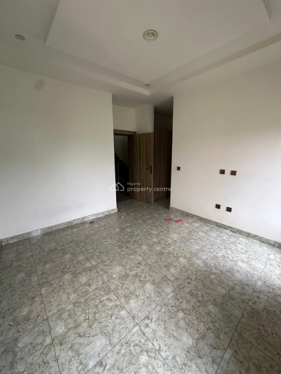Well Finished 3 Bedrooms Terraced Duplex with Bq, Close to Catholic Church, Life Camp, Abuja, Terraced Duplex for Rent