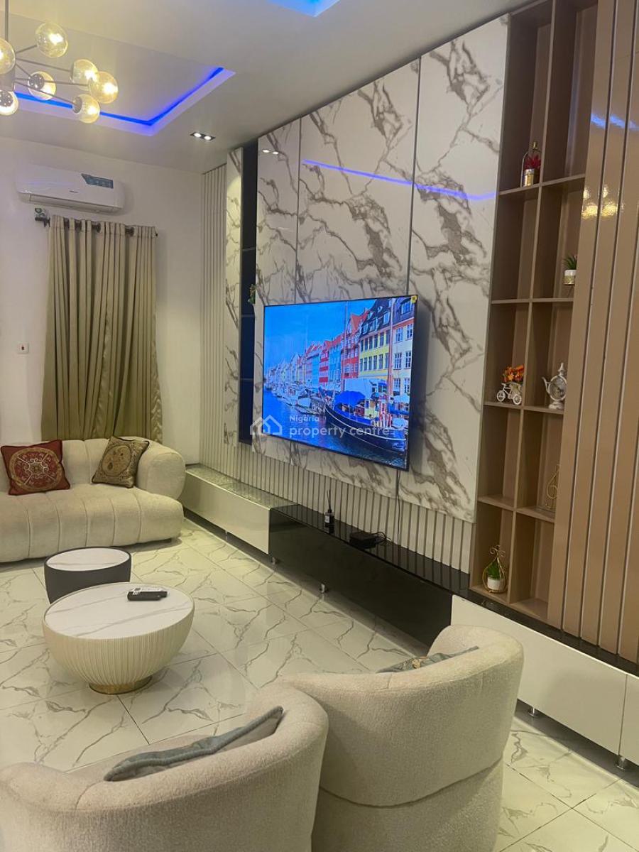 Top Notch Fully Furnished  4 Bedroom Duplex with Bq, Harris, Vgc, Lekki, Lagos, Semi-detached Duplex for Rent