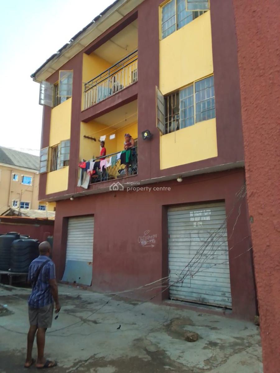 a Buy and Renovate Block of Flats in a Well Interlocked Area,, Few Minutes to G.r.a Apapa, Apapa, Lagos, Block of Flats for Sale