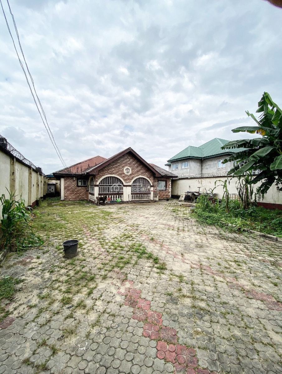 3 Bedroom Detached Bungalow in a Gated & Secured Neighborhood, Off Rumuokwurusi Tank Flyover, By Eneka Link Road, Port Harcourt, Rivers, Detached Bungalow for Sale