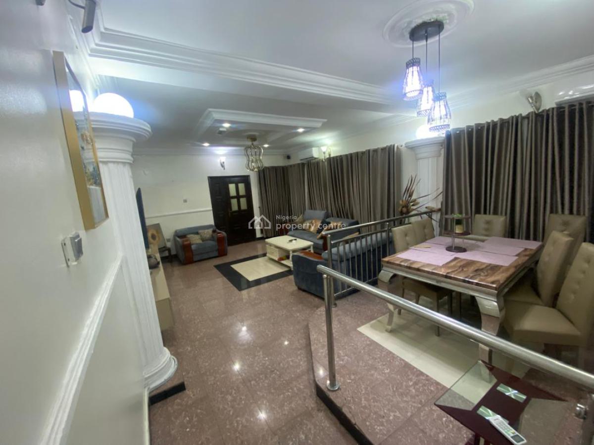a Fully Furnished 4 Bedroom Semi Detached House with a Room Boys Quarter, Gra Phase 2, Magodo, Lagos, Semi-detached Duplex for Rent
