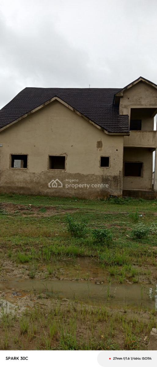 5, Bedroom Duplex Advance Carcass with Space for Bq, Kyc Estate, Airport Road, Sabon Lugbe, Lugbe District, Abuja, Detached Duplex for Sale