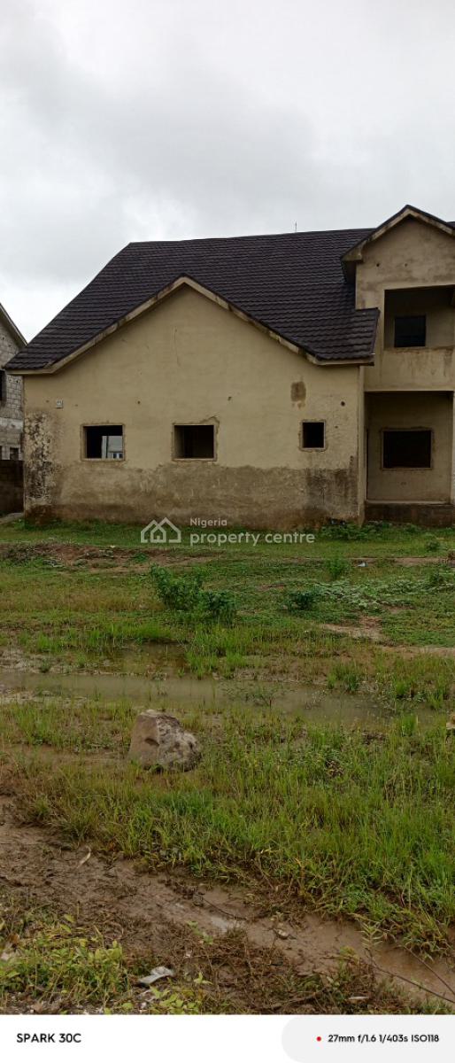 5, Bedroom Duplex Advance Carcass with Space for Bq, Kyc Estate, Airport Road, Sabon Lugbe, Lugbe District, Abuja, Detached Duplex for Sale