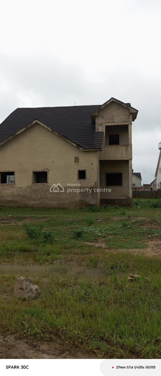5, Bedroom Duplex Advance Carcass with Space for Bq, Kyc Estate, Airport Road, Sabon Lugbe, Lugbe District, Abuja, Detached Duplex for Sale