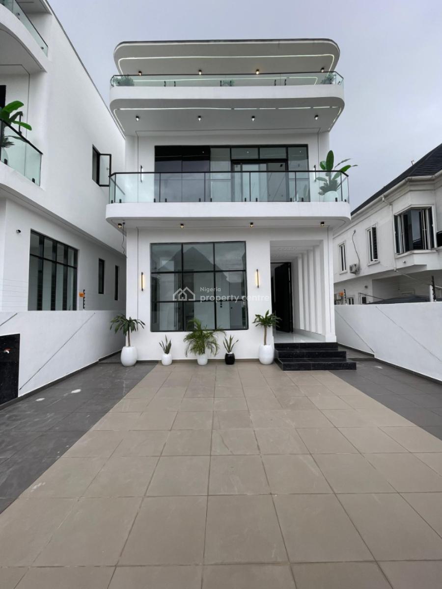 Luxury 5 Bedroom Fully Detached Duplex  with a Swimming Pool, Chevron Toll Gate, Lekki, Lagos, Detached Duplex for Sale