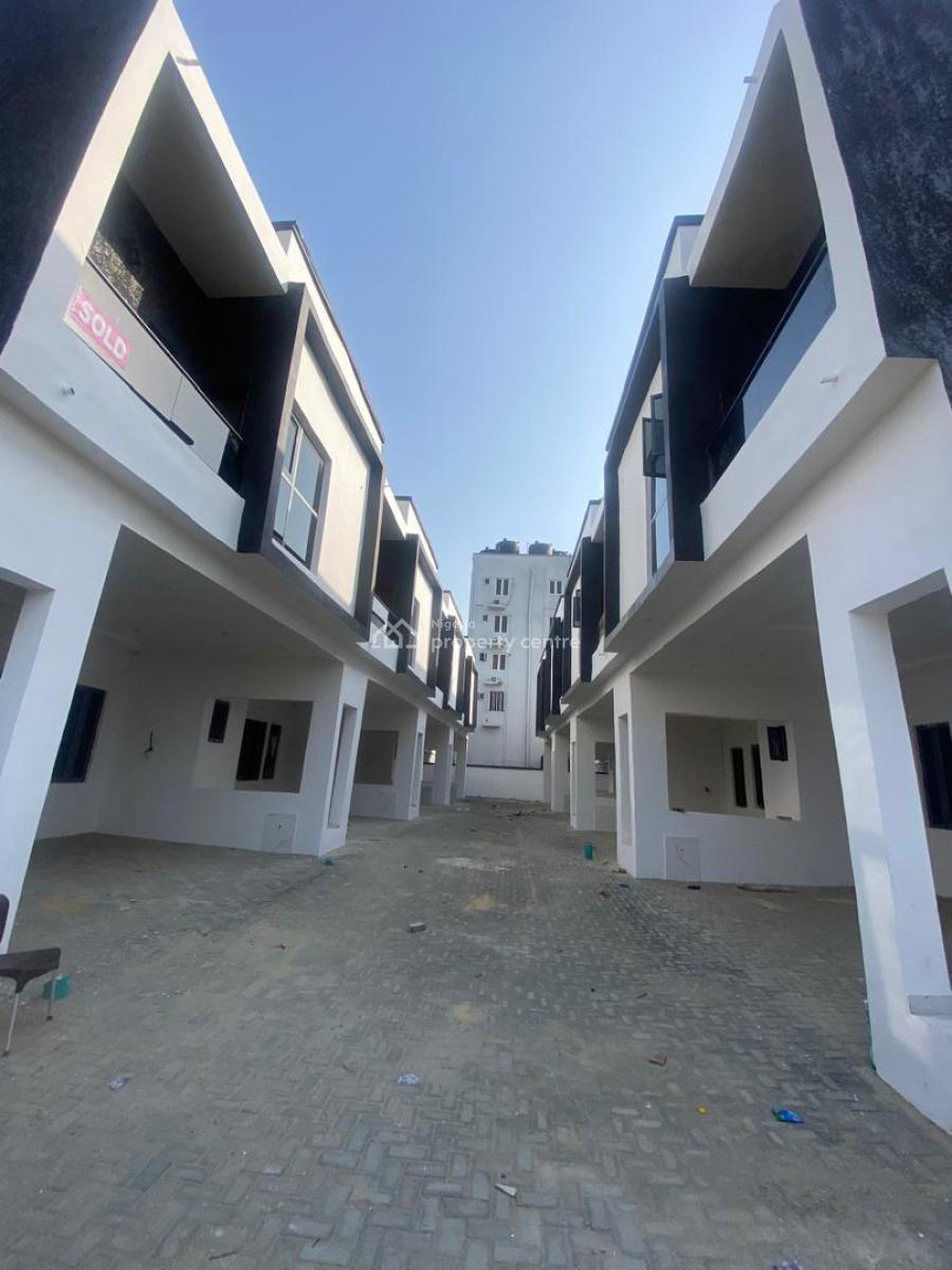 Luxury 4 Bedroom Terrace Duplex, New Road Alpha Beach, Lekki, Lagos, Terraced Duplex for Sale