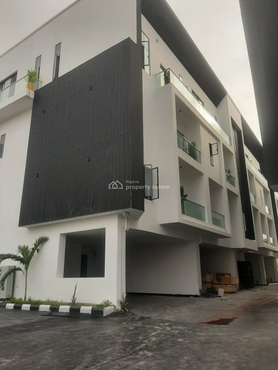 4 Bedrooms En-suite New Serviced Townhouse with Fitted Kitchen, Kids P, Ikate Elegushi, Lekki, Lagos, Terraced Duplex for Rent