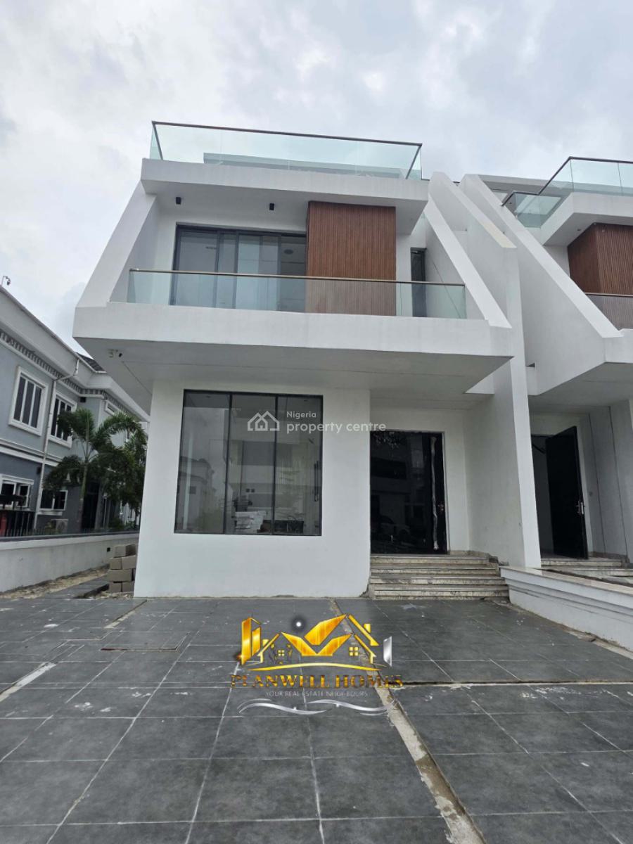 5 Bedroom Semi Detached with Pool and Cenima, Cowrie Creek  Estate, Lekki, Lagos, Semi-detached Duplex for Sale
