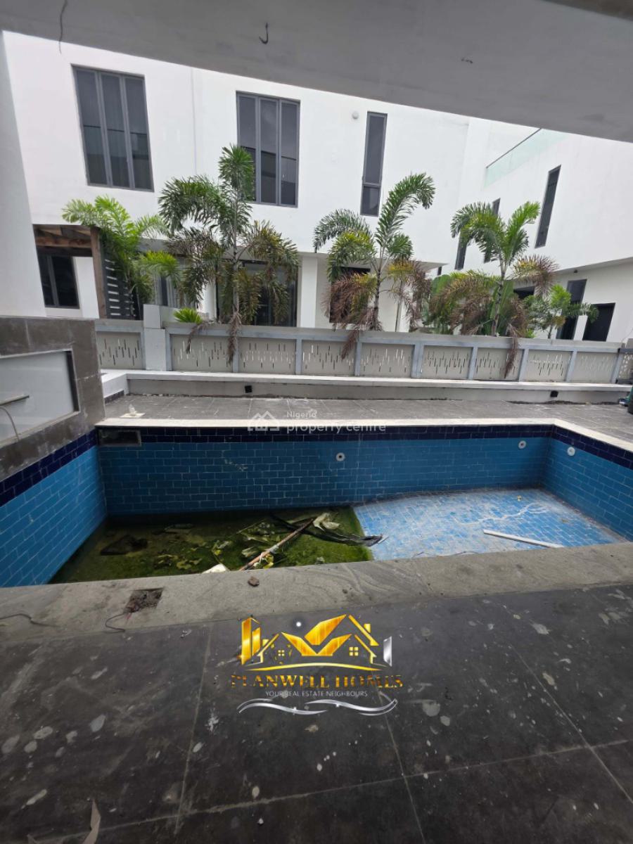 5 Bedroom Semi Detached with Pool and Cenima, Cowrie Creek  Estate, Lekki, Lagos, Semi-detached Duplex for Sale