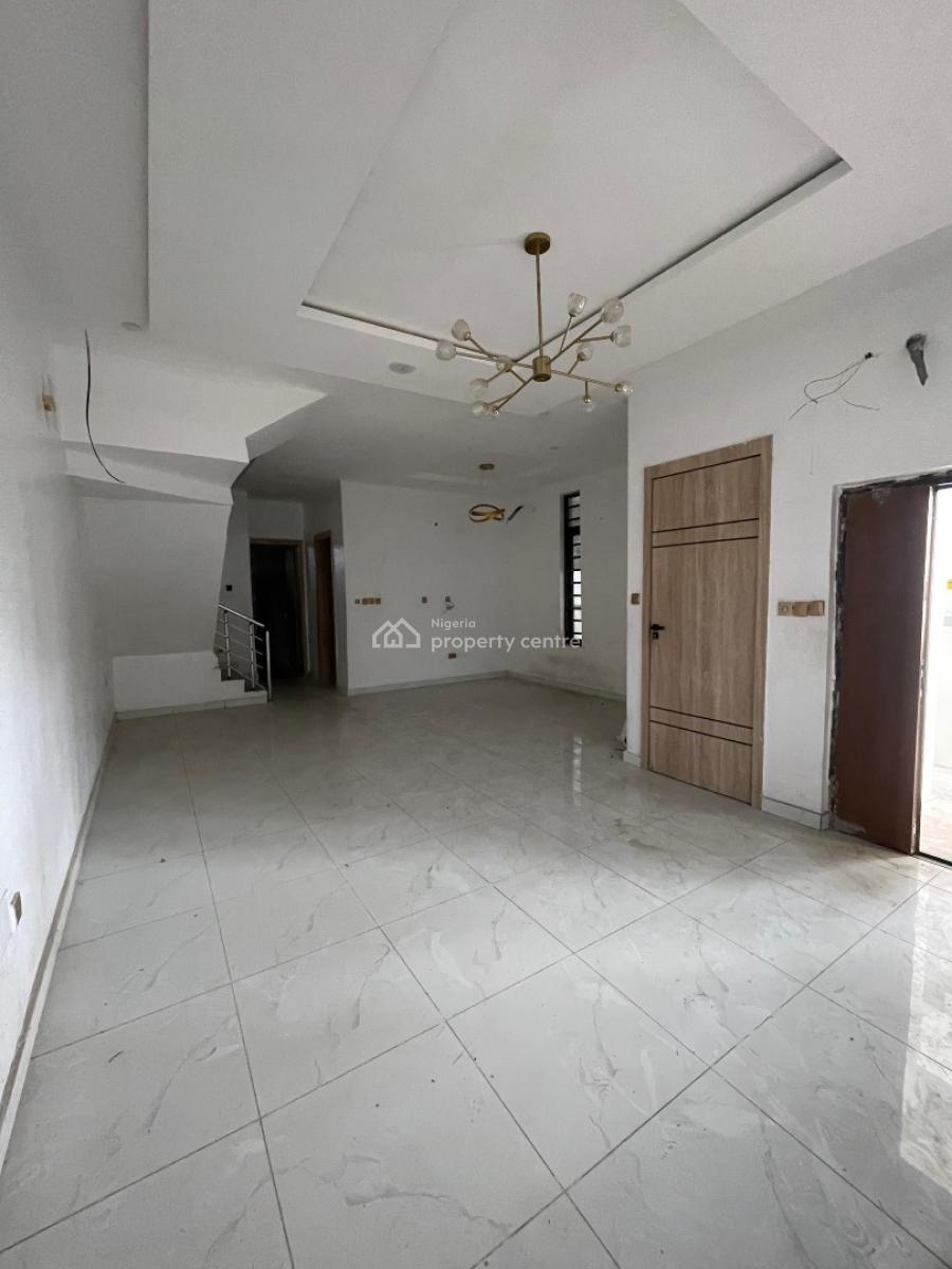 4 Bedroom Semi Detached Duplex + Bq, Chevron, Lekki, Lagos, Semi-detached Duplex for Rent