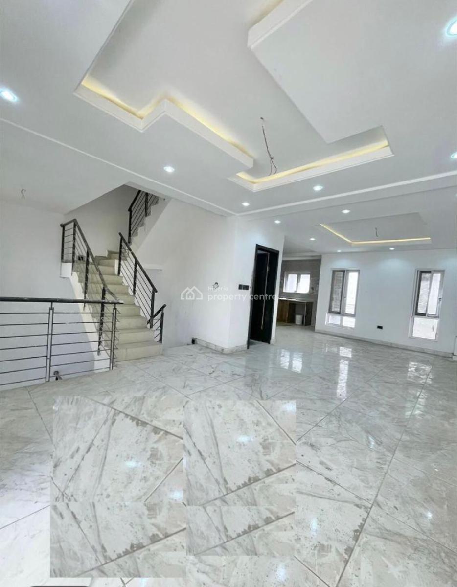 Newly Built Serviced 4 Bedroom Terrace Duplex with Bq, Lekki Phase 1, Lekki, Lagos, Terraced Duplex for Rent