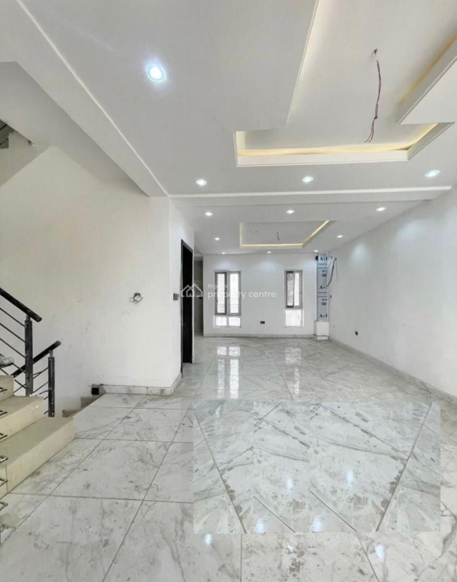 Newly Built Serviced 4 Bedroom Terrace Duplex with Bq, Lekki Phase 1, Lekki, Lagos, Terraced Duplex for Rent