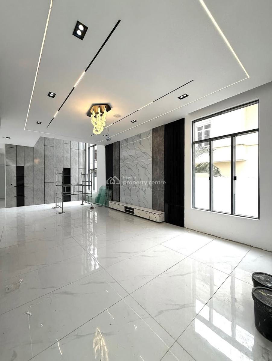 Spacious 5 Bedrooms Fully Detached House with Pool, Chevron, Lekki, Lagos, Detached Duplex for Sale