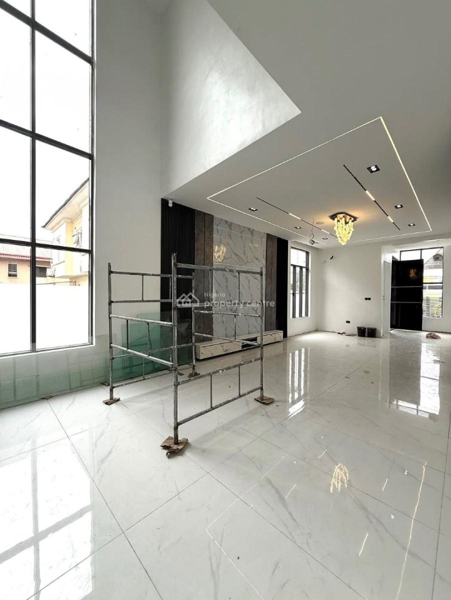 Spacious 5 Bedrooms Fully Detached House with Pool, Chevron, Lekki, Lagos, Detached Duplex for Sale
