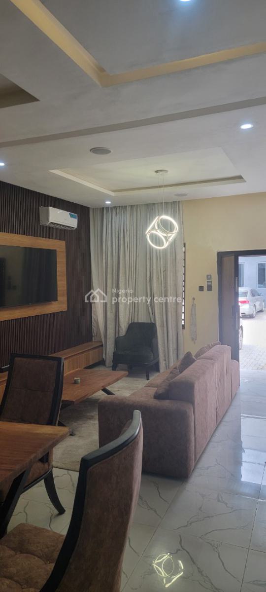 Luxury Furnished 3 Bedroom Terrace Duplex + Solar, Off Abraham Adesanya, Ajah, Lagos, Terraced Duplex for Rent