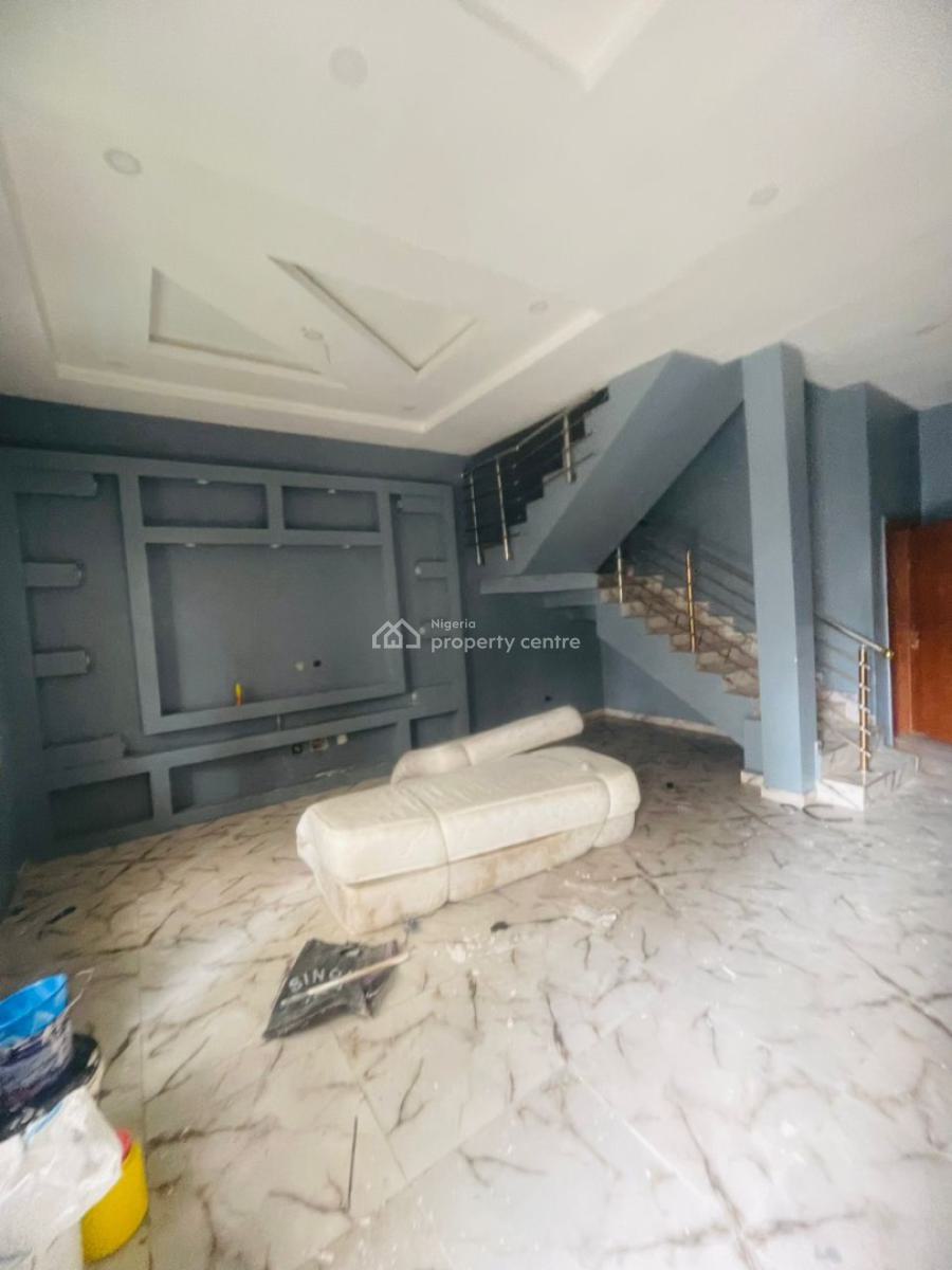 4 Bedroom Semi Detached Duplex with Bq, Chevron Alternative, Lekki, Lagos, Semi-detached Duplex for Rent