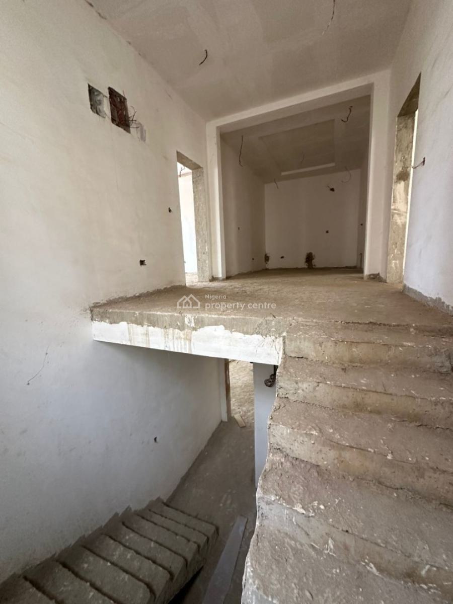 Semi Finished 4  Bedroom  Semi Detached Duplex with 1 Room Bq, Diplomatic Zone, Katampe Extension, Katampe, Abuja, House for Sale
