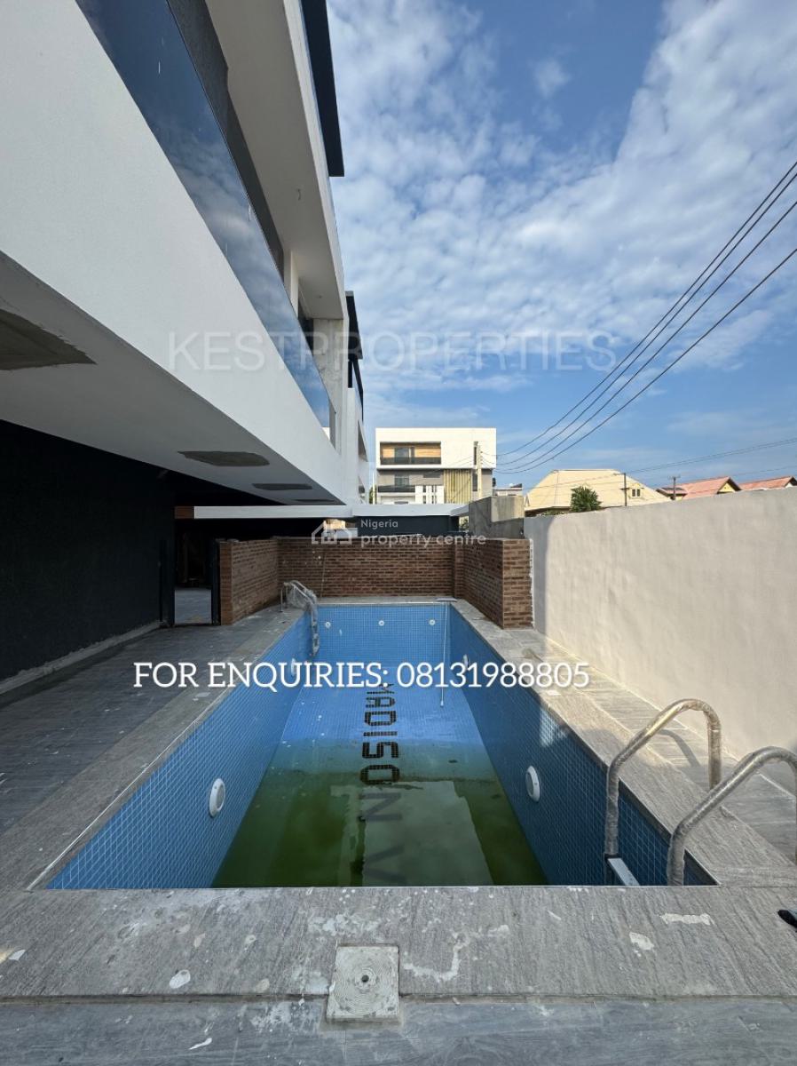 4 Bedroom Terrace Duplex with Bq, Pool, Gym, Lekki Phase 1, Lekki, Lagos, Terraced Duplex for Sale
