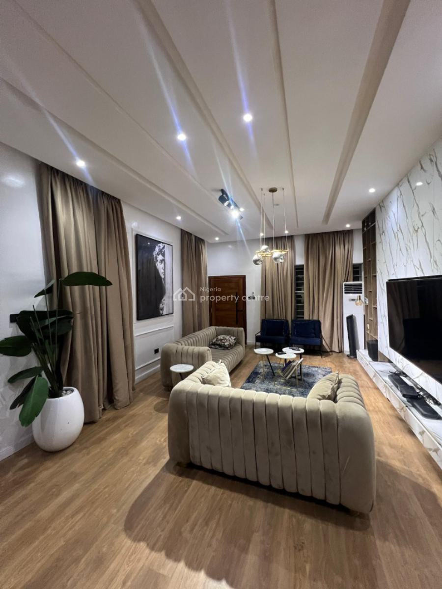 Furnished 4 Bedroom Semi Detached Duplex, Osapa, Lekki, Lagos, Semi-detached Duplex for Rent
