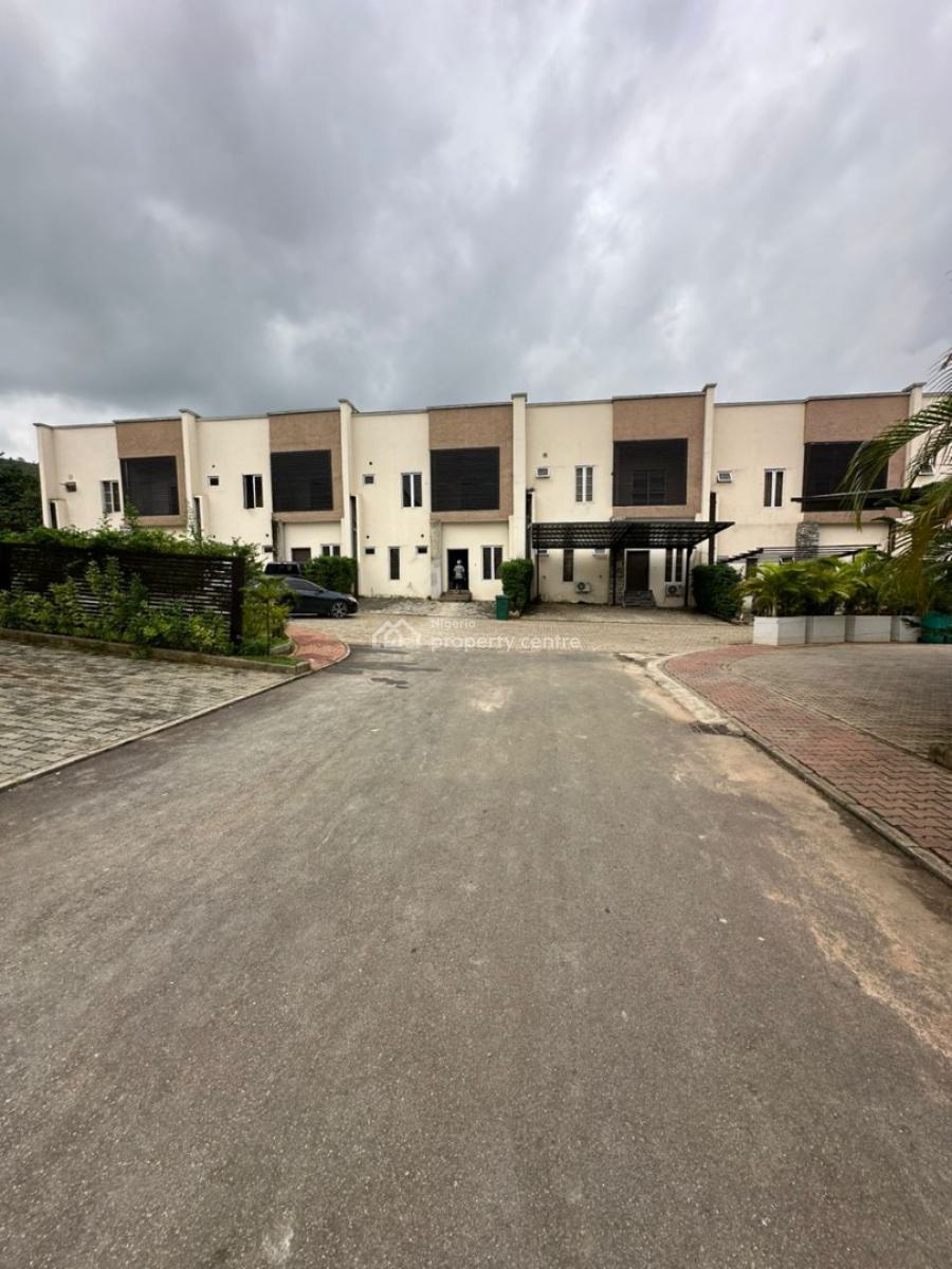 Semi Finished 4 Bedroom Terrace Duplex with 1 Room Bq, Diplomatic Zine, Katampe Extension, Katampe, Abuja, Terraced Duplex for Sale