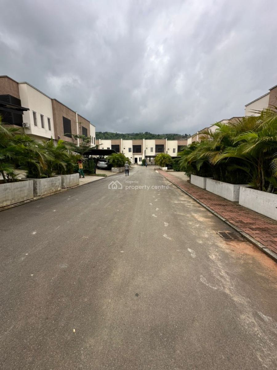Semi Finished 4 Bedroom Terrace Duplex with 1 Room Bq, Diplomatic Zine, Katampe Extension, Katampe, Abuja, Terraced Duplex for Sale