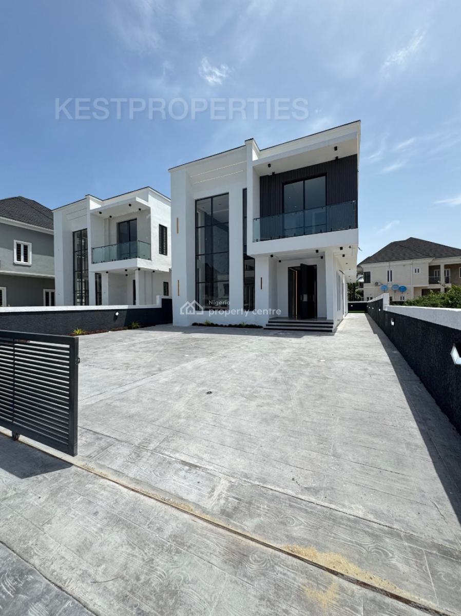 5 Bedroom Fully Detached Duplex with Swimming Pool, Office, Bq, Megamound, Ikota, Lekki, Lagos, Detached Duplex for Sale