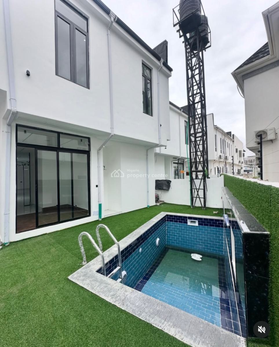 Luxury 5 Bedroom Home with a Pool and Bq, Chevron Lekki, Lekki, Lagos, Detached Duplex for Sale