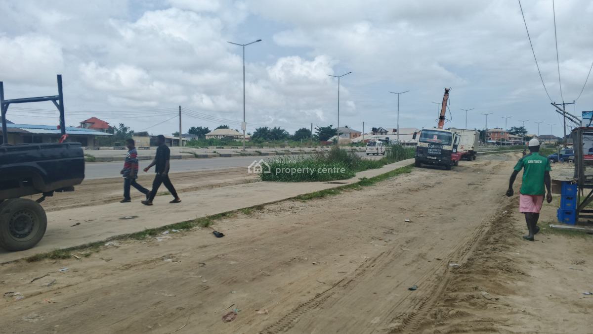 Land Measuring Directly Facings Express Way, Ibeju-lekki Bus Stop, Ibeju Lekki, Lagos, Mixed-use Land for Sale