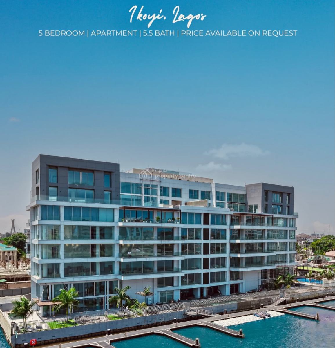 Waterfront Villa, Ikoyi, Lagos, House for Sale