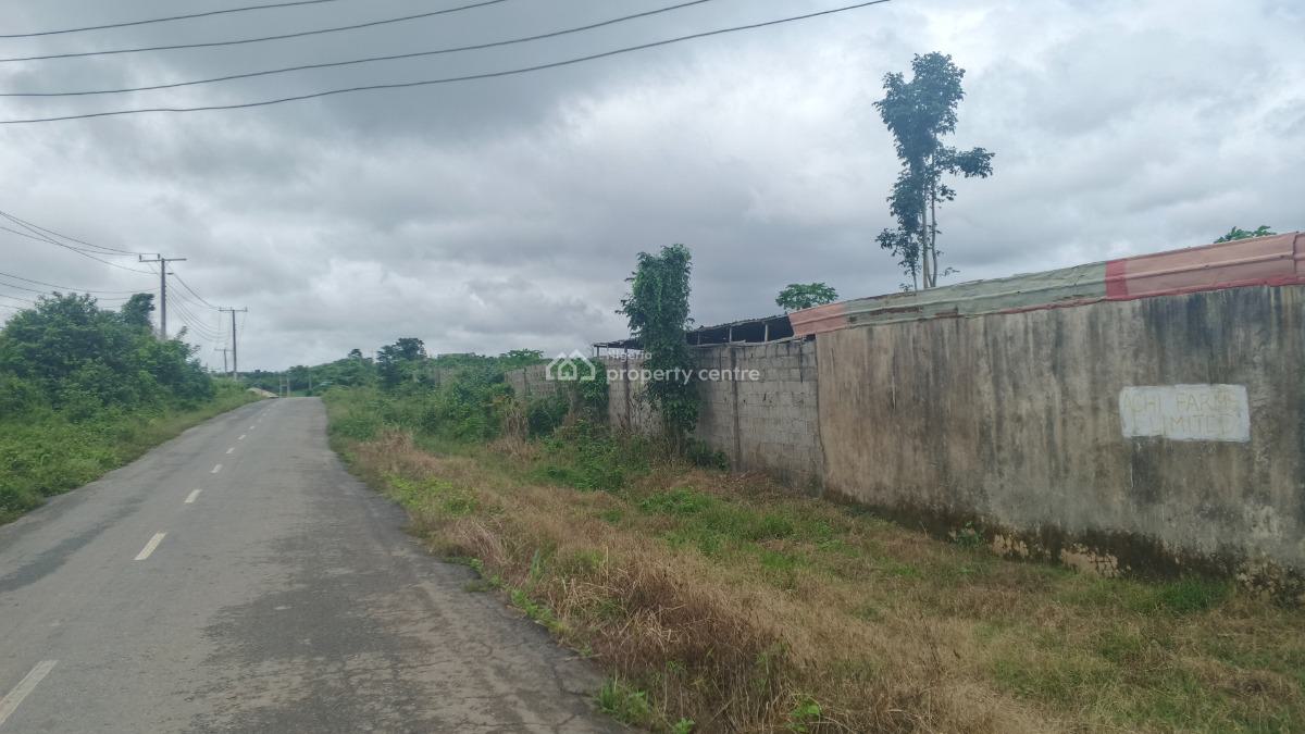 3  Hectares of Land Directly Facings Road, Igbodu Molajoye Community, Epe, Lagos, Mixed-use Land for Sale