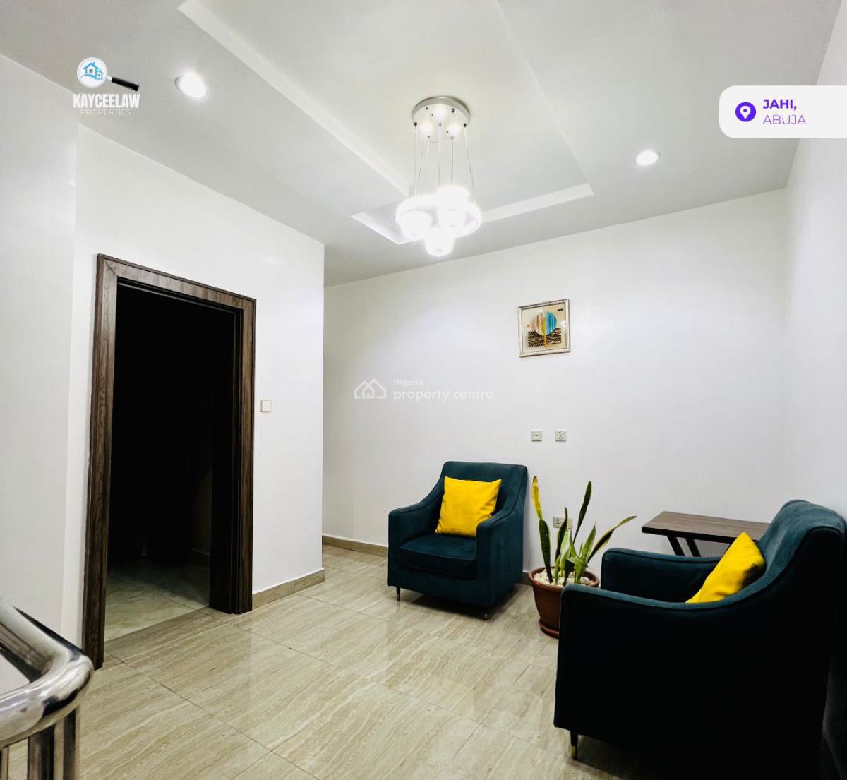 Luxury 4bedroom Duplex Plus 1 Room Attached Boys Quarters, 4, Prince Joseph Etu Drive. Off Dabara Audu Vingo Crescent Jahi, Jahi, Abuja, Terraced Duplex for Sale