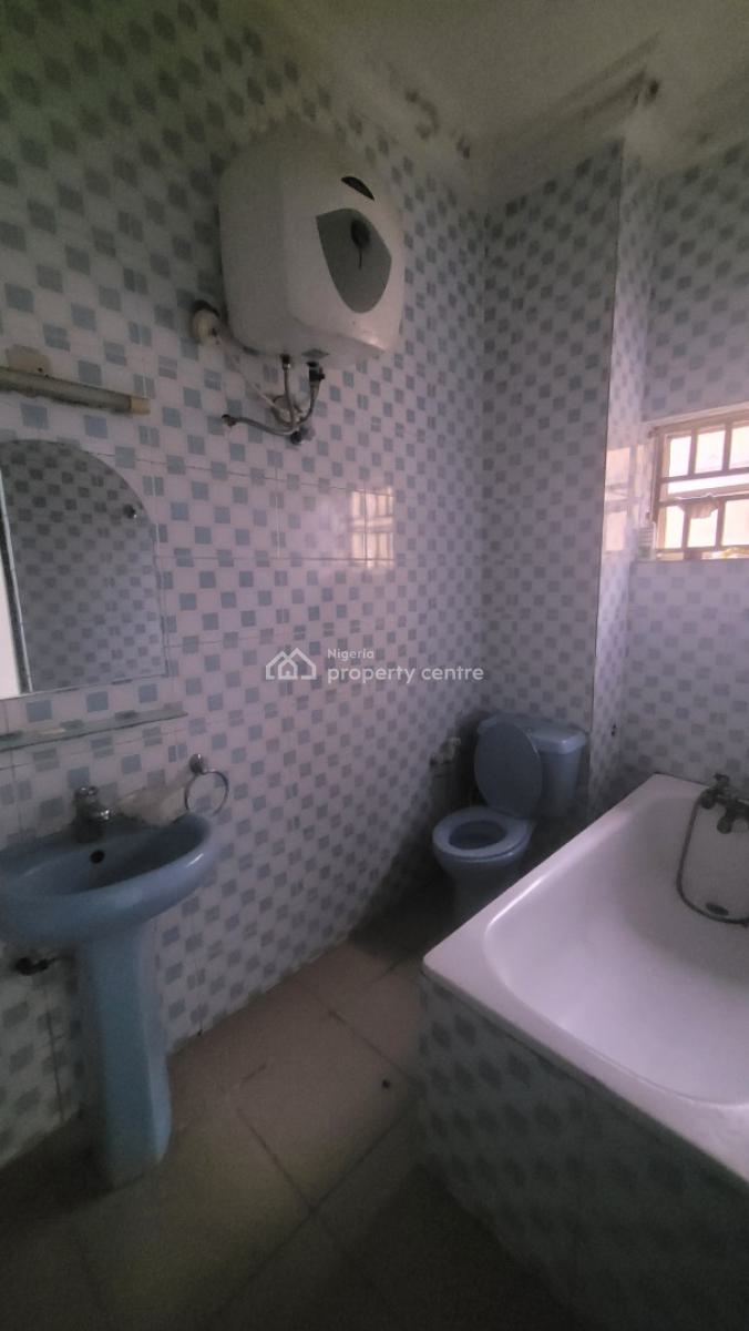 Standard 3 Bedroom Flat with Very Massive Bq on The Ground Floor, By Family Worship, Wuye, Abuja, Flat / Apartment for Rent