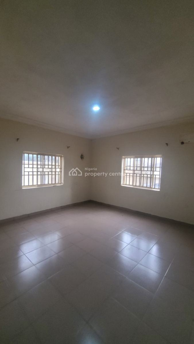 Standard 3 Bedroom Flat with Very Massive Bq on The Ground Floor, By Family Worship, Wuye, Abuja, Flat / Apartment for Rent
