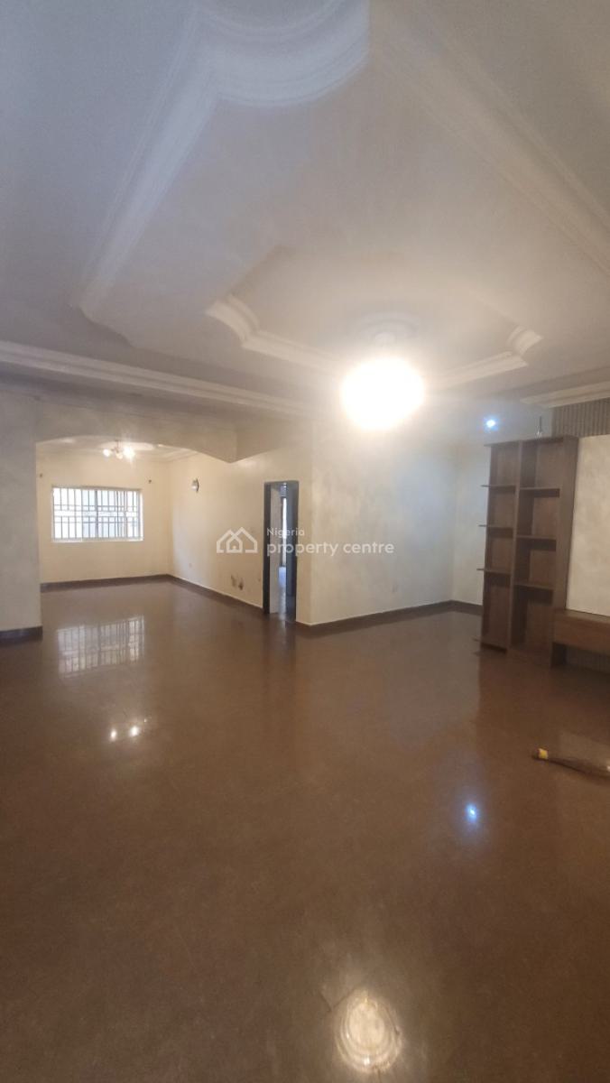 Standard 3 Bedroom Flat with Very Massive Bq on The Ground Floor, By Family Worship, Wuye, Abuja, Flat / Apartment for Rent