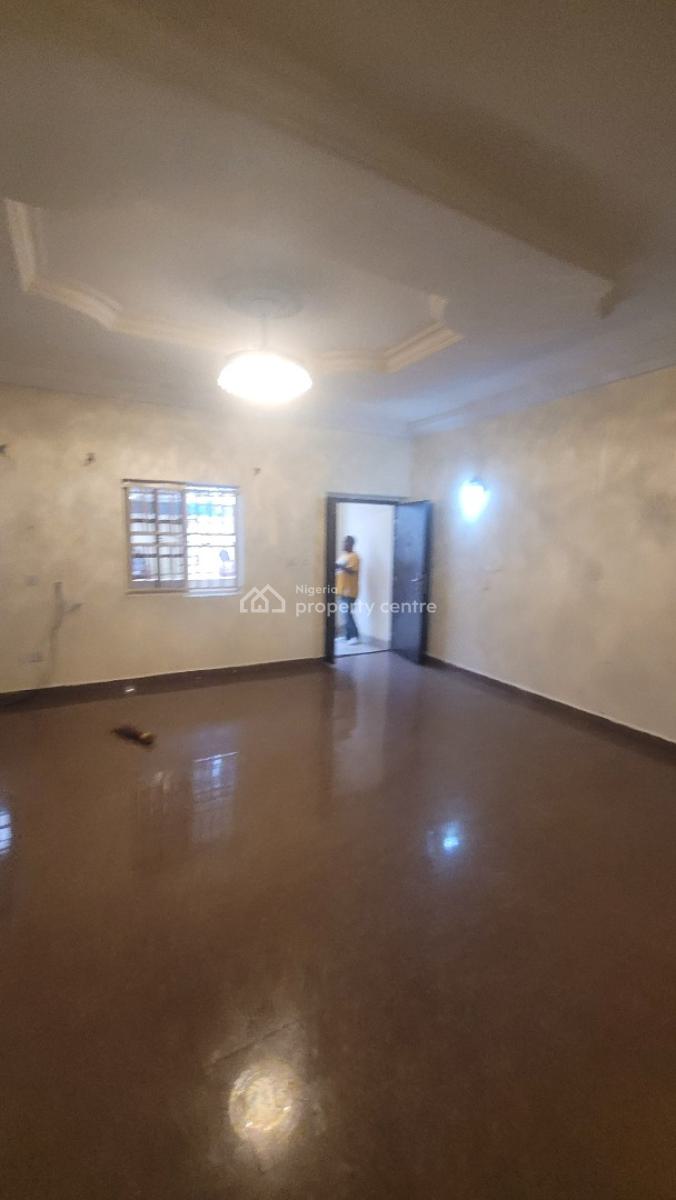 Standard 3 Bedroom Flat with Very Massive Bq on The Ground Floor, By Family Worship, Wuye, Abuja, Flat / Apartment for Rent