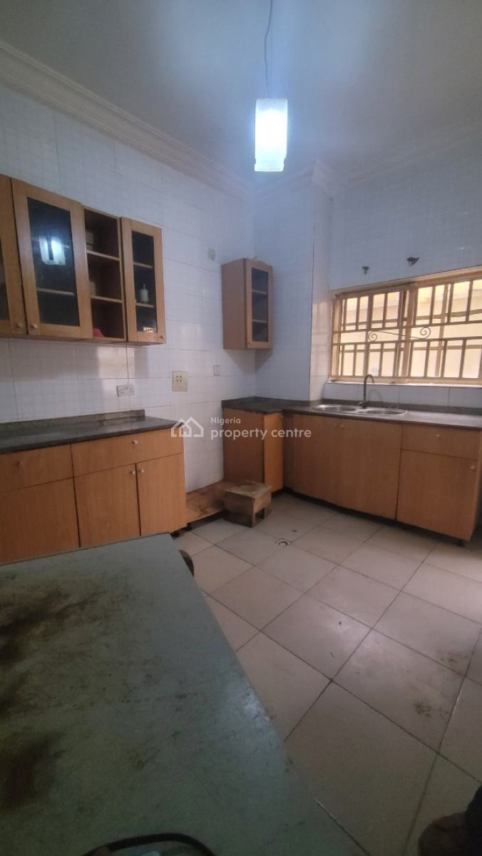Standard 3 Bedroom Flat with Very Massive Bq on The Ground Floor, By Family Worship, Wuye, Abuja, Flat / Apartment for Rent
