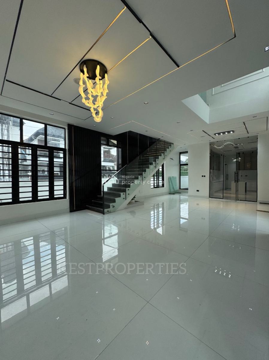 5 Bedroom Fully Detached Duplex with Pool in a Secure Estate, 2nd Toll Gate, Lekki, Lagos, Detached Duplex for Sale