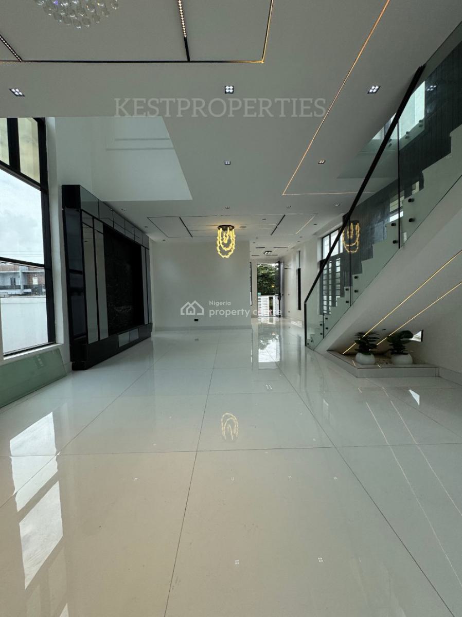 5 Bedroom Fully Detached Duplex with Pool in a Secure Estate, 2nd Toll Gate, Lekki, Lagos, Detached Duplex for Sale