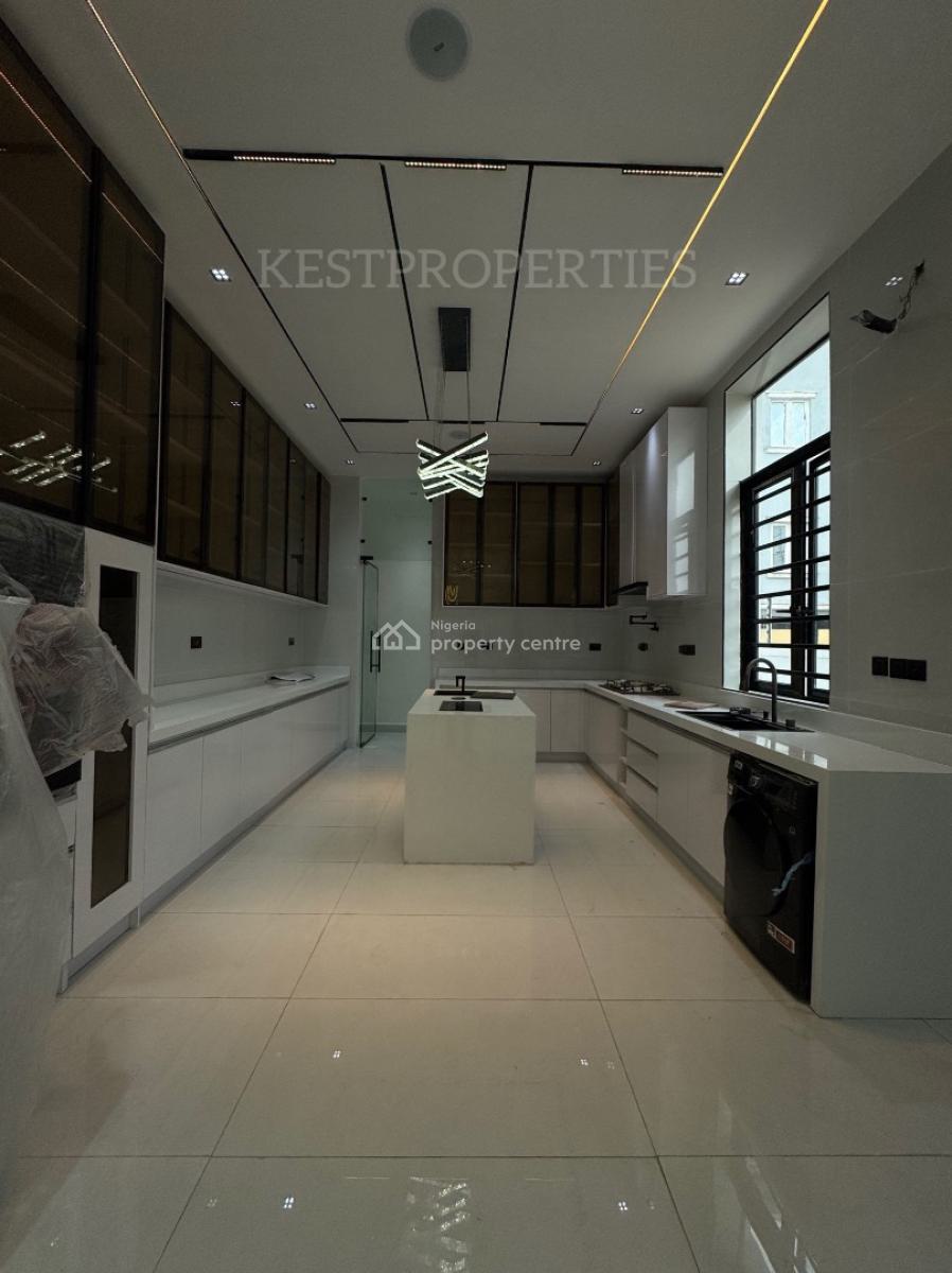 5 Bedroom Fully Detached Duplex with Pool in a Secure Estate, 2nd Toll Gate, Lekki, Lagos, Detached Duplex for Sale