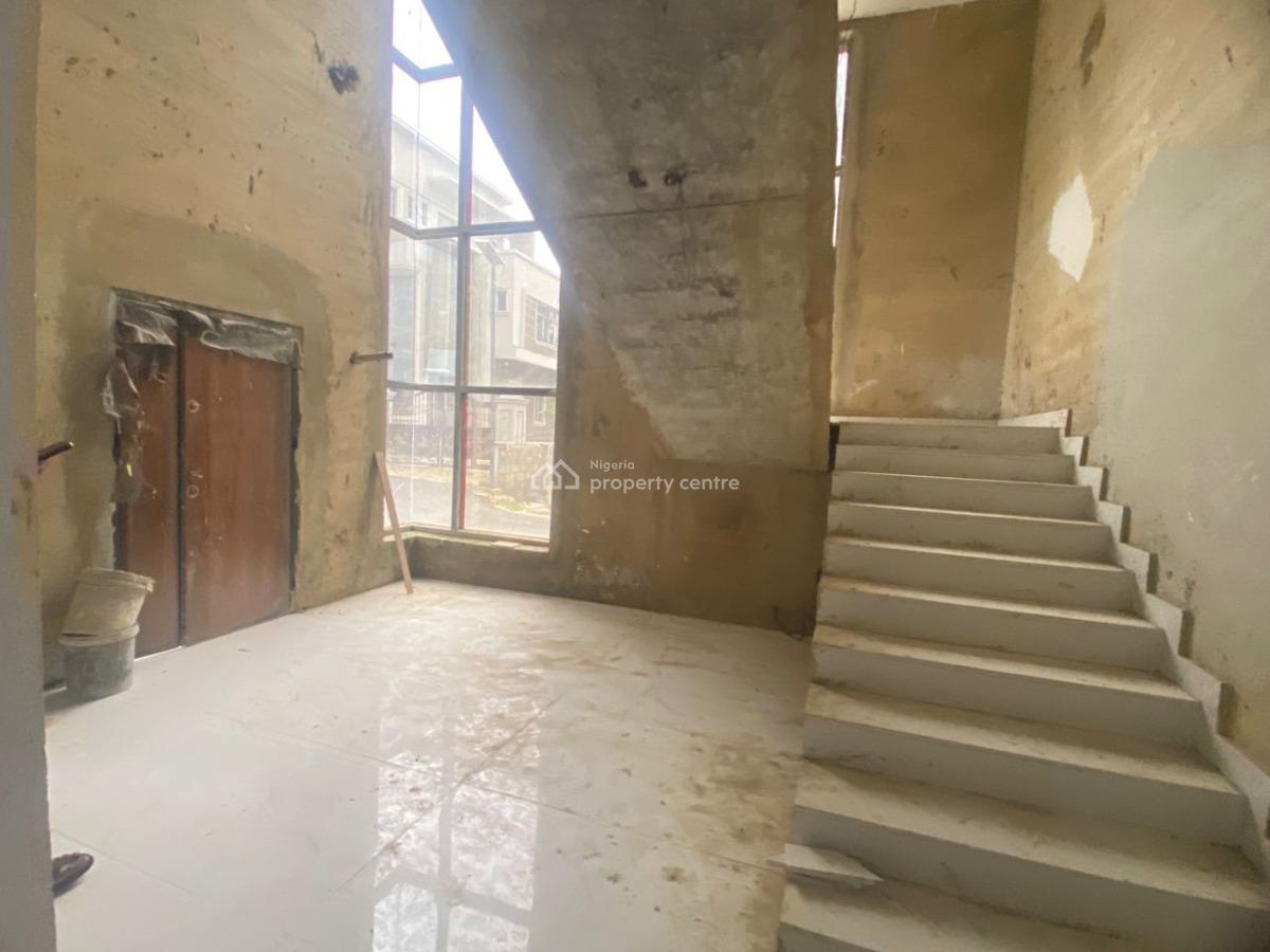 a Well Built 5 Bedroom Fully Detached Duplex (advanced Carcass), Guzape District, Abuja, Detached Duplex for Sale
