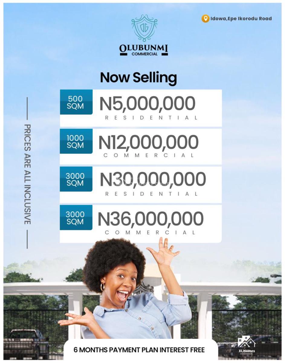 Land, Olubumni Gardens, Ibefun, Epe - Ikorodu Road, Epe, Lagos, Residential Land for Sale