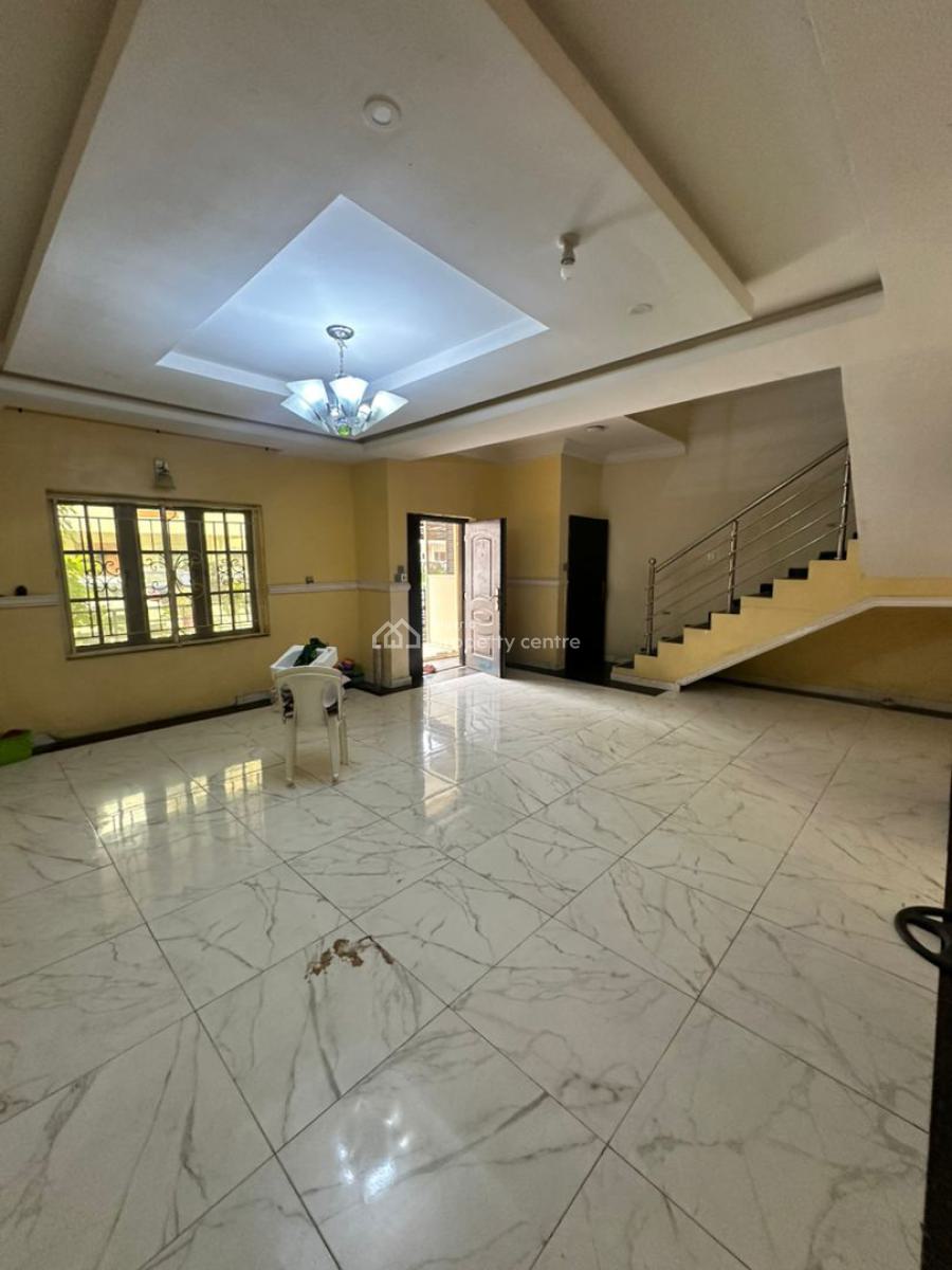 Fully Serviced 4bedroom Terrace Duplex with Bq in a Fully Serviced Est, Chevron, Lekki, Lagos, Terraced Duplex for Rent
