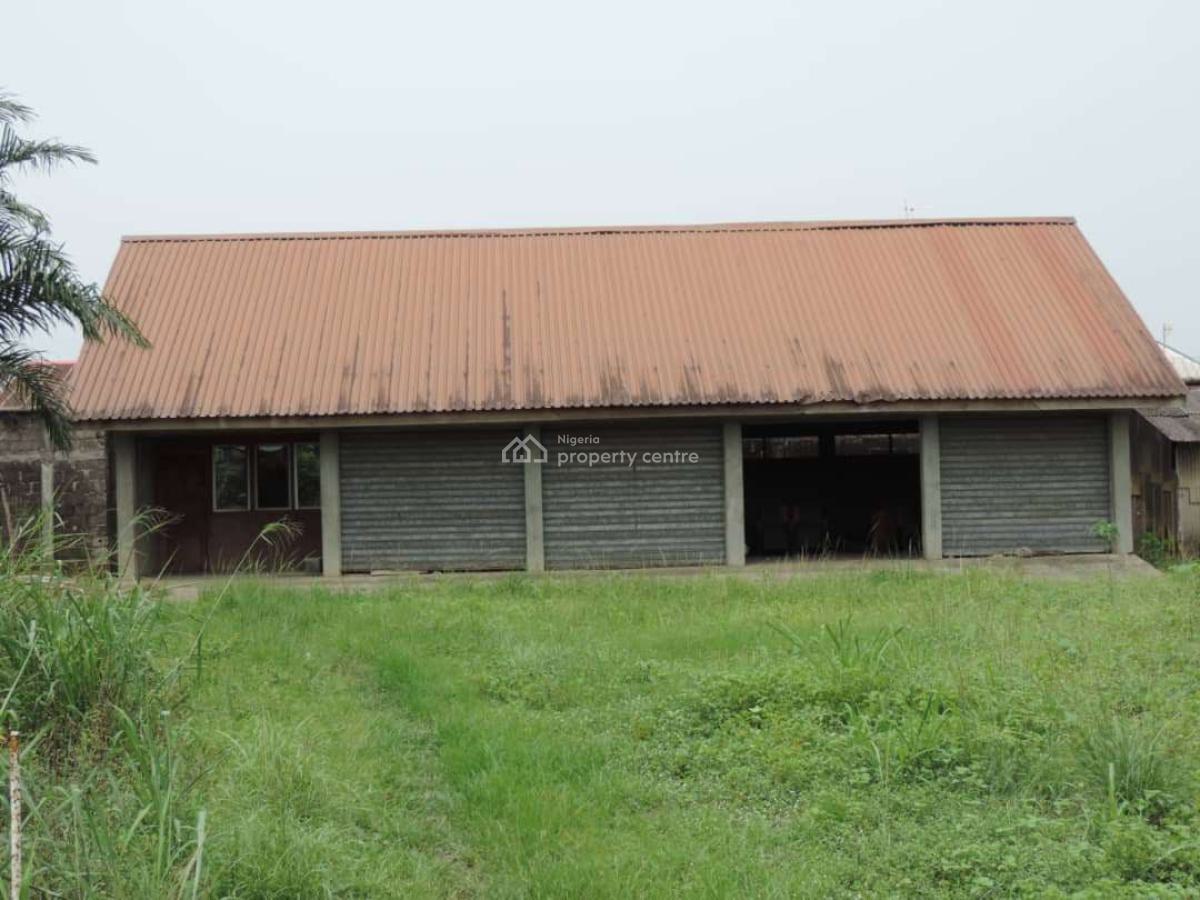 23 Plots of Land with Massive Existing Structures, Opposite Eckankar, Rumuigbo, Port Harcourt, Rivers, Factory for Sale