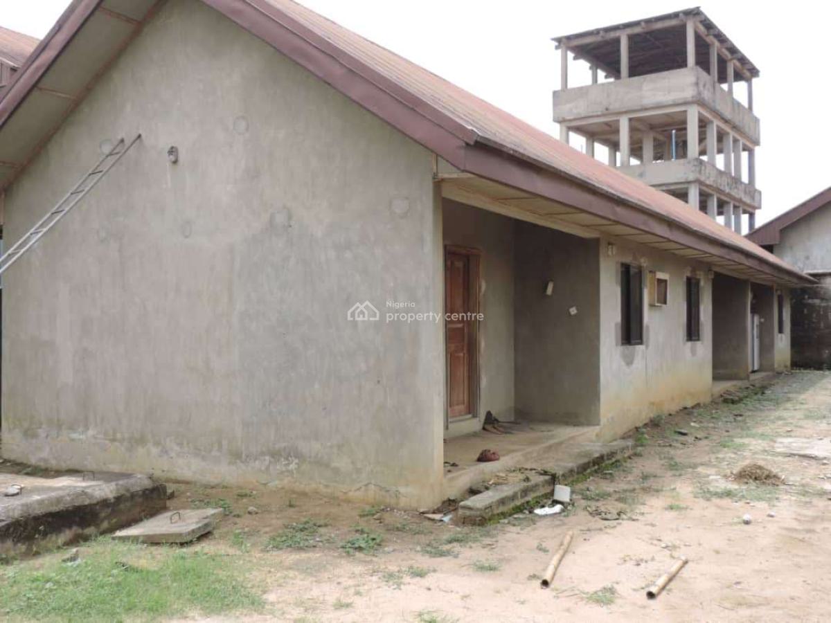 23 Plots of Land with Massive Existing Structures, Opposite Eckankar, Rumuigbo, Port Harcourt, Rivers, Factory for Sale