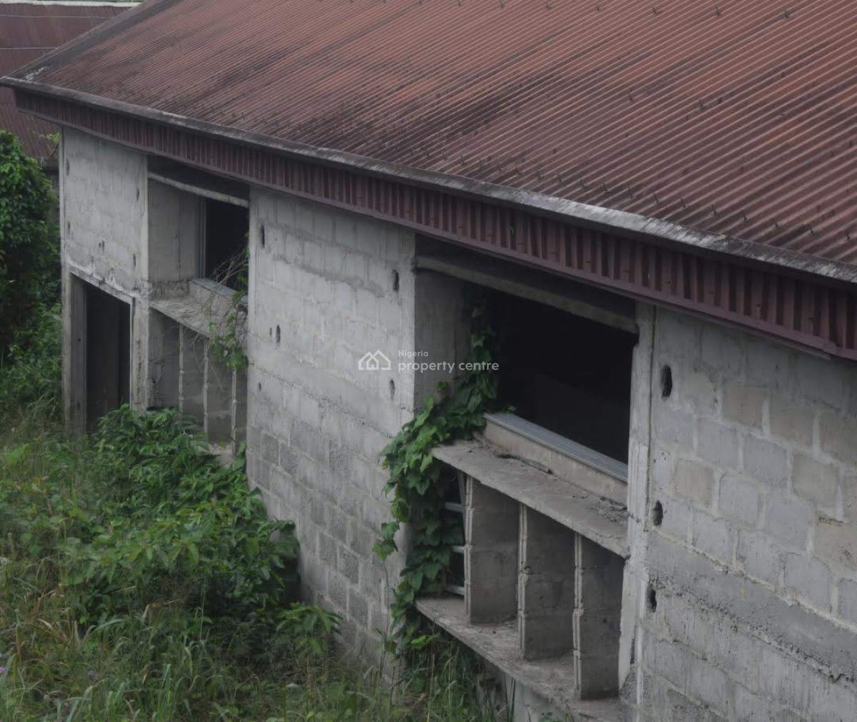 23 Plots of Land with Massive Existing Structures, Opposite Eckankar, Rumuigbo, Port Harcourt, Rivers, Factory for Sale