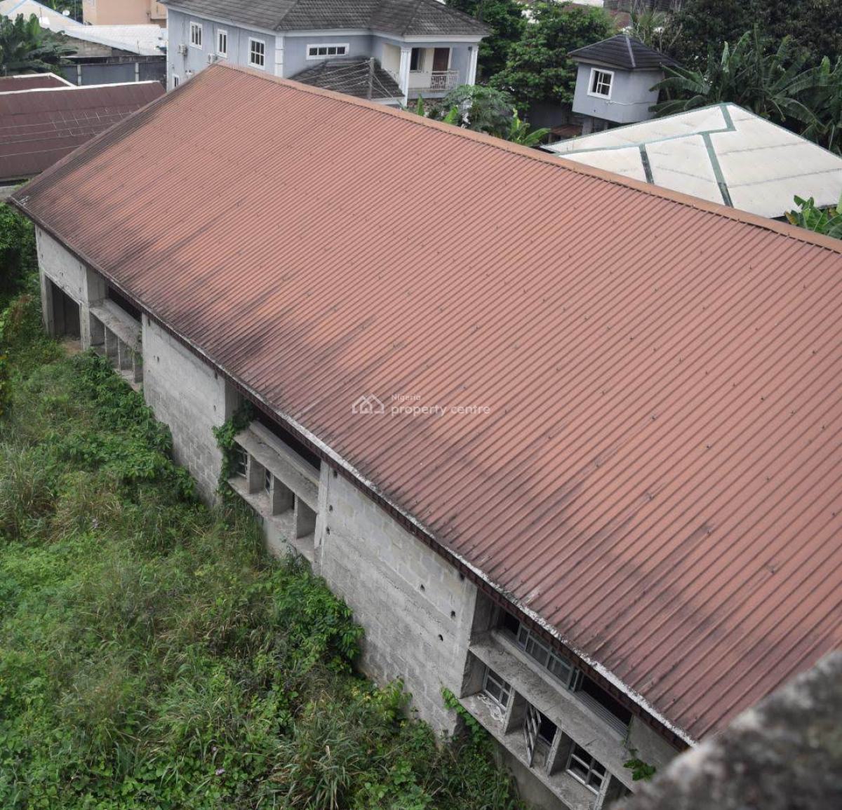 23 Plots of Land with Massive Existing Structures, Opposite Eckankar, Rumuigbo, Port Harcourt, Rivers, Factory for Sale