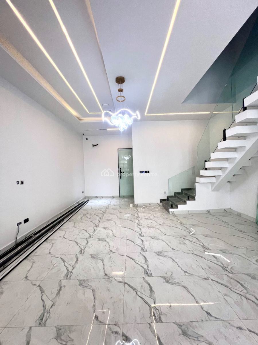 Newly Built 4 Bedroom Terrace with a Bq, Osapa, Lekki, Lagos, House for Sale